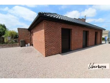 pavillon de plain pied avec garage camping car