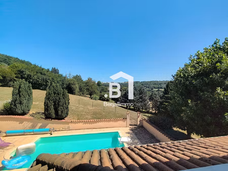 maison t5 151 m2 sur parc arboré de 5000 m2 - vue panoramiqu