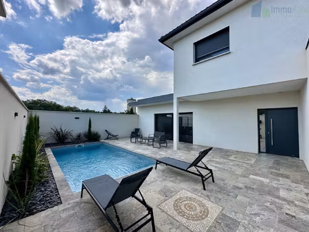 decines secteur calme - maison 213 m2 - 8 pièces - terrain -