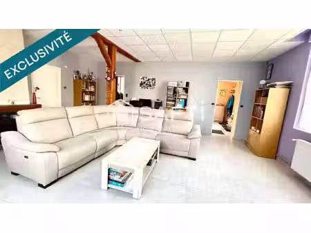 vente maison 7 pièces 186 m² crépy (02870)