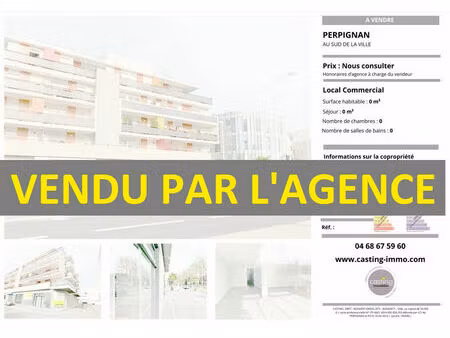 vente local commercial 294m2 perpignan 66000 - - surface privée