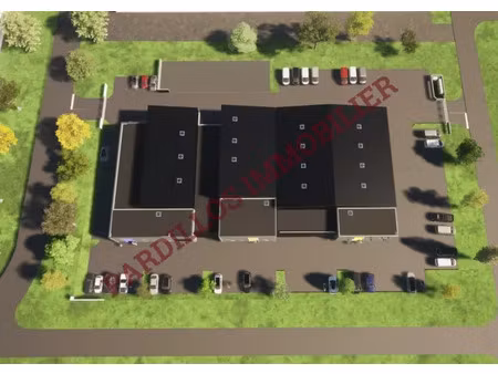 bretteville sur odon - a vendre - bureaux de 205 m² + entrepôt de 803 m²