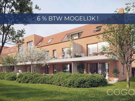 appartement te koop in sint-lenaarts met 2 slaapkamers