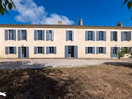 vente maison 13 pièces 470 m² à saint-christoly-médoc (33340)  745 000 €