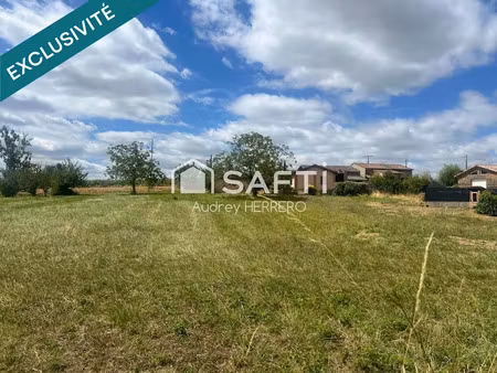 vente terrain 893 m² à pechbonnieu (31140)  179 000 €