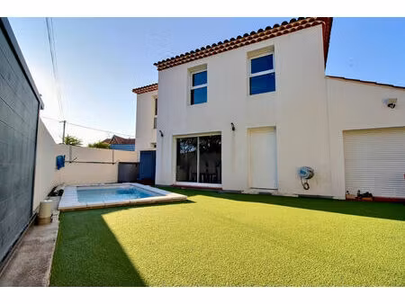 gignac la nerthe-maison de 2017 de type 5 d'environ 110m² avec jardin et piscine.