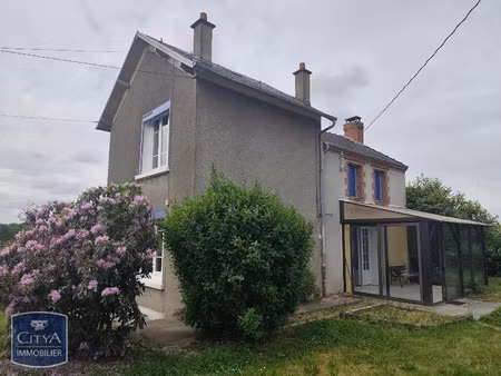 maison à vendre 3 pièces 75 m² - bussière-dunoise (23) - 99 000€