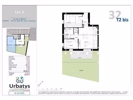 vente appartement 3 pièces
