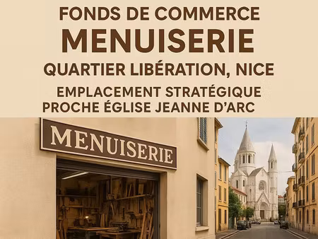 vente commerce 1 pièce 25 m² nice (06100)