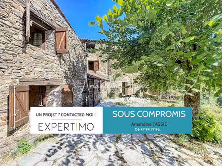 maison de village avec cour et jardin à rénover – saint-jean-du-bruel (hameau)