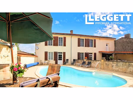 achat maison 10 pièces 285m² villiers couture 17510