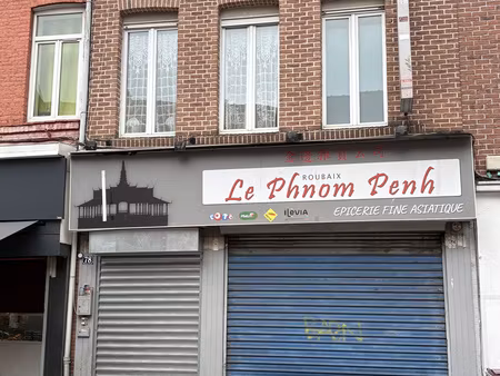 location local commercial 280m² roubaix 59100