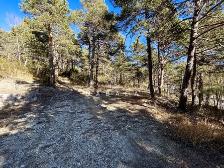 terrain constructible à vendre à thorenc !