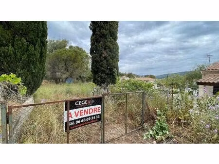 vente terrain 713 m² carqueiranne (83320)