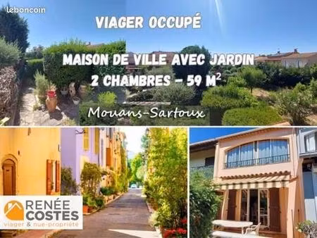 maison en viager 3 pièces 59 m²