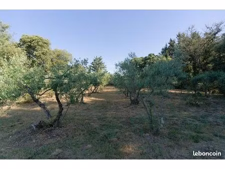 terrain constructible  hors lotissement à villevieille  proche de sommiéres