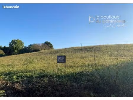 terrain 1250 m² savignac