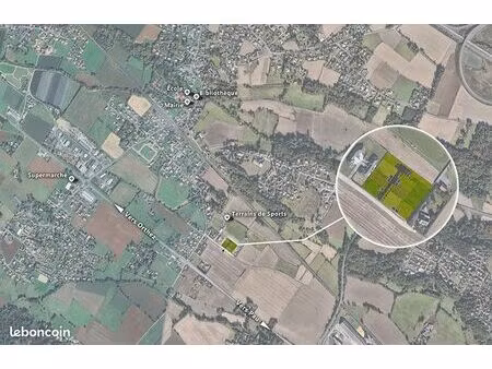 terrain 416 m² poey de lescar