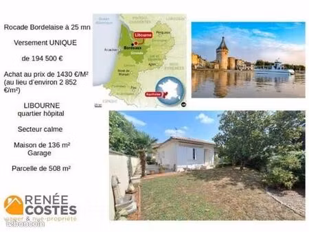 propriété en viager 5 pièces 136 m²