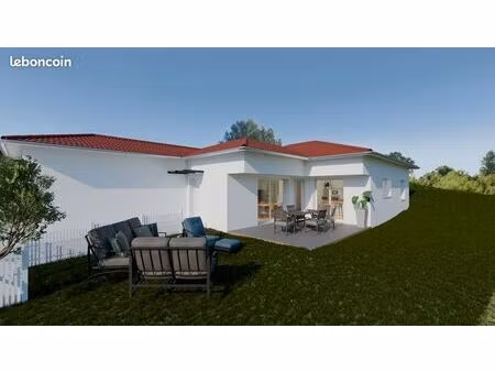 maison contemporaine avec terrain