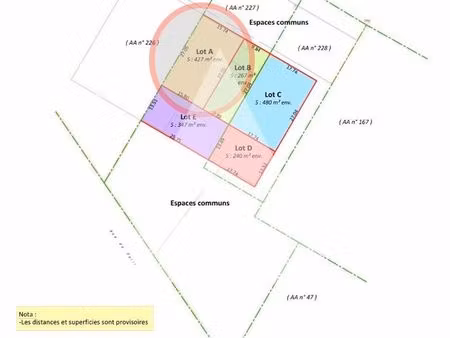 local commercial 405 m² champforgeuil