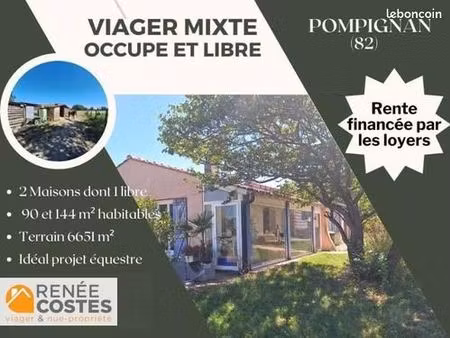 maison en viager 9 pièces 238 m²