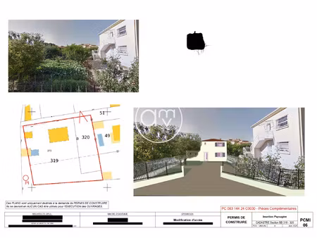 la valette du var terrrain a batir avec permis de construire