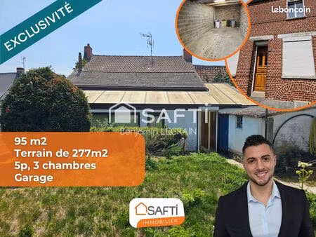 maison 5 pièces 95 m²