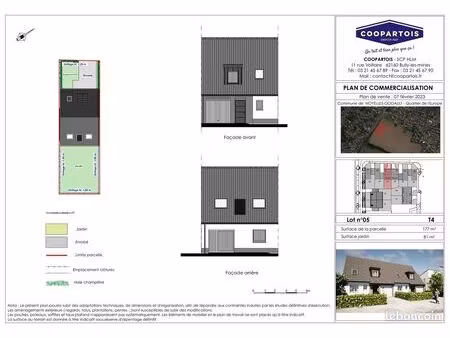 noyelles-godault maison 3 chambres en location-accession (psla)
