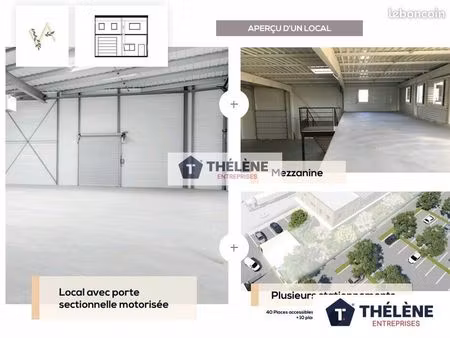 local d'activité 203 m²