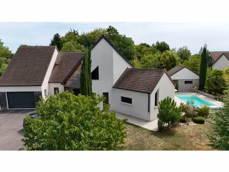 dracy-le-fort ? maison d'architecte avec piscine  combles aménageables & terrain de 1250 m