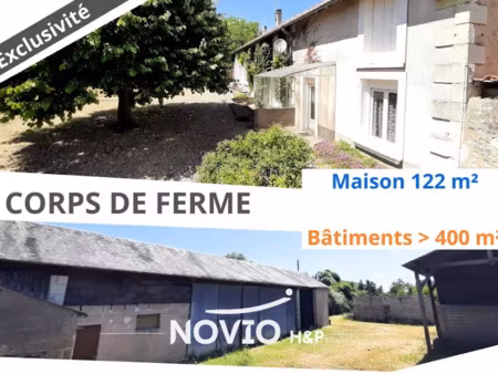 vente maison 7 pièces 123 m² à beaumont (86490)  159 900 €
