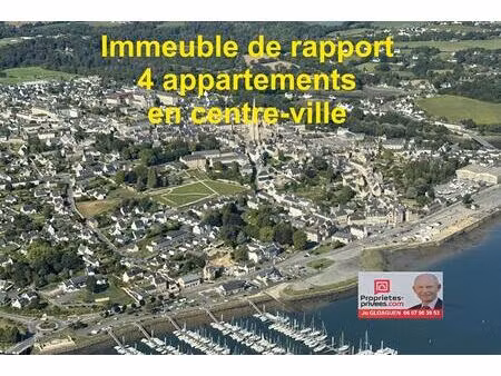 achat immeuble 132m² treguier 22220