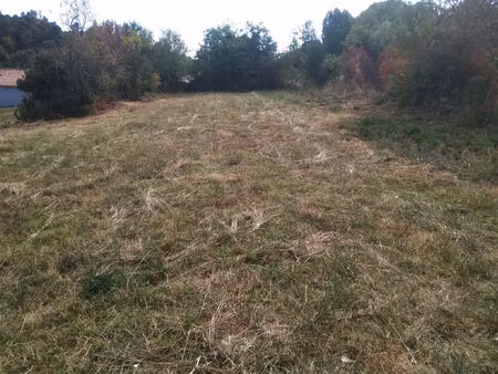 vente terrain 1572 m² rousson (30340)