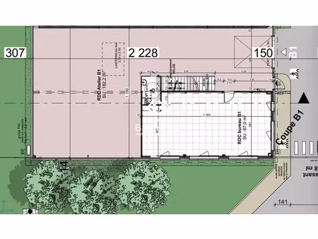 immobilier professionnel à louer genay