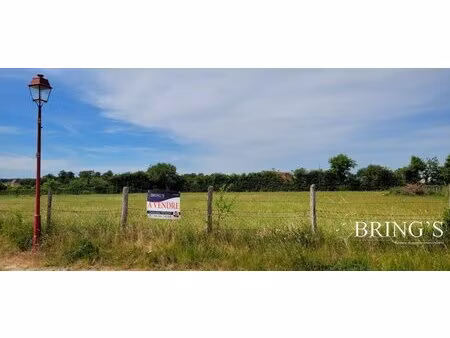 en vente terrain constructible 43 29 ares – 65 000 € |épuisay