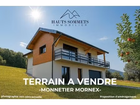 terrain à vendre monnetier-mornex