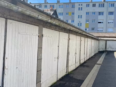 vente - 1 garage quartier sainte-therese