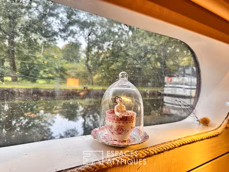 péniche avec terrasse