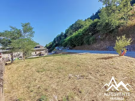 vente terrain à batir à le biot (74430)  79 000 €