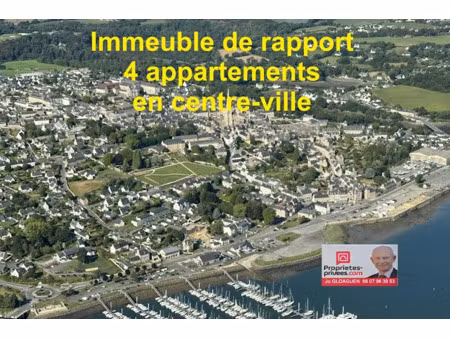 vente immeuble 6 pièces 132 m² à tréguier (22220)  229 900 €