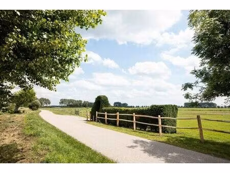 propriété exclusive dans les polders de cadzand