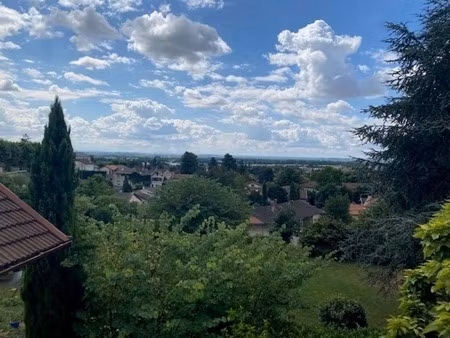 dpt ain (01)  à vendre beynost terrain vue panormique de 975m² constructible quartier mair