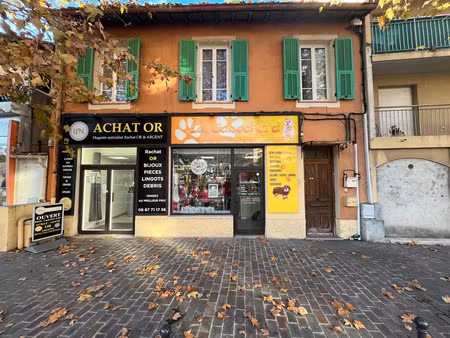 vente commerce 30 m² la trinité (06340)