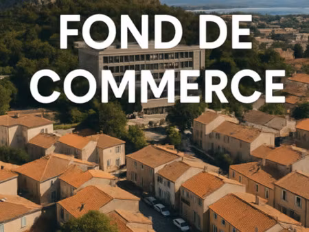 fond de commerce - vitrolles