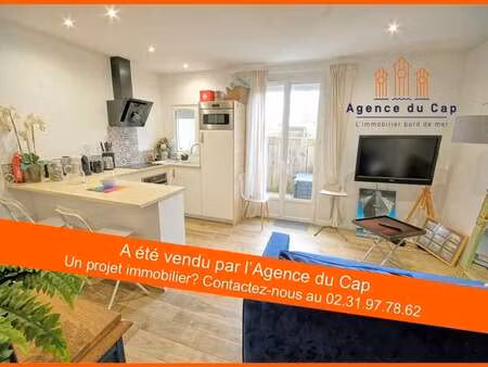 vente appartement 2 pièces à saint-aubin-sur-mer (14750) : à vendre 2 pièces / 34m² saint-