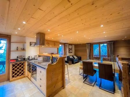 appartement de luxe 2 chambres en location à megève  auvergne-rhône-alpes