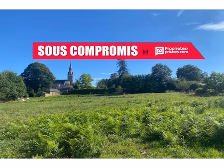 terrain viabilisé de 888 m2 saint guyomard centre bourg