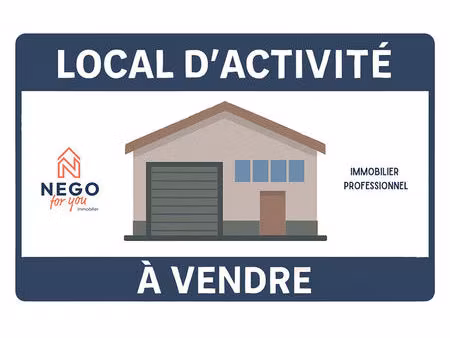 à vendre ? local d'activité de 210 m² ? zone industrielle très recherchée ? proche gaston 