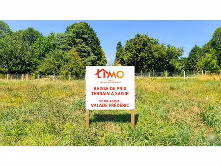 vente terrain 572 m² couzeix (87270)